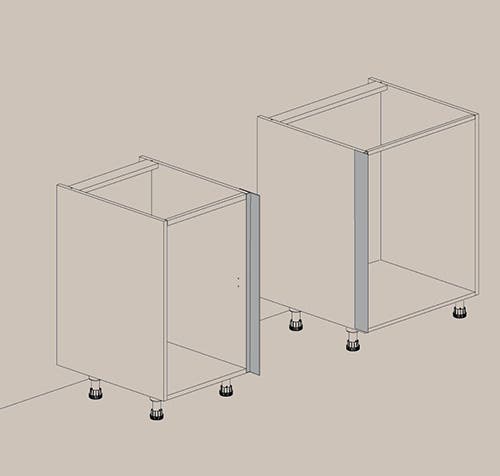 Product image of SIDEBESKYTTELSE FOR OPPVASKMASKIN
