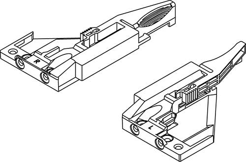 Product image of LÅSEBESLAG FRONT VIONARO GRÅ