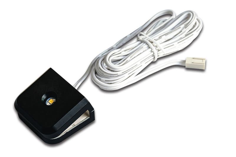 Product image of LED-KLIPS GLASSHYLLE 1,2W SORT
